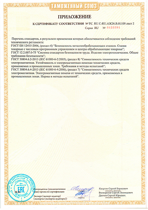 Сертификат соответствия ПРОТОН Т ч.3